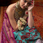 Best Teal Blue Patola Silk Saree Online in India
