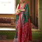 Best Green Patola Silk Saree Online in India