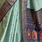 Best Sea Green Patola Silk Saree Online in India