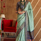 Best Sea Green Patola Silk Saree Online in India
