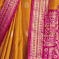 Best Mustard Yellow Patola Silk Saree Online in India