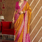 Best Mustard Yellow Patola Silk Saree Online in India