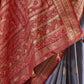 Best Grey Patola Silk Saree Online in India
