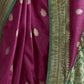 Best Magenta Patola Silk Saree Online in India