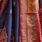 Best Navy Blue Patola Silk Saree Online in India