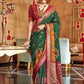 Best Green Patola Silk Saree Online in India