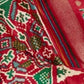 Shop Olive Green Patola Silk Saree for Wedding at STORI