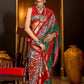 Shop Green Patola Silk Saree for Wedding at STORI