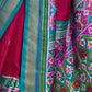 Shop Rani Pink Patola Silk Saree for Wedding at STORI