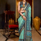 Shop Pear Green Patola Silk Saree for Wedding at STORI