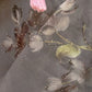 Shop Grey Floral Organza Silk Saree Online - STORI