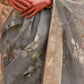Shop Grey Floral Organza Silk Saree Online - STORI