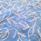 Powder Blue Full Embroidered Tepchi Saree