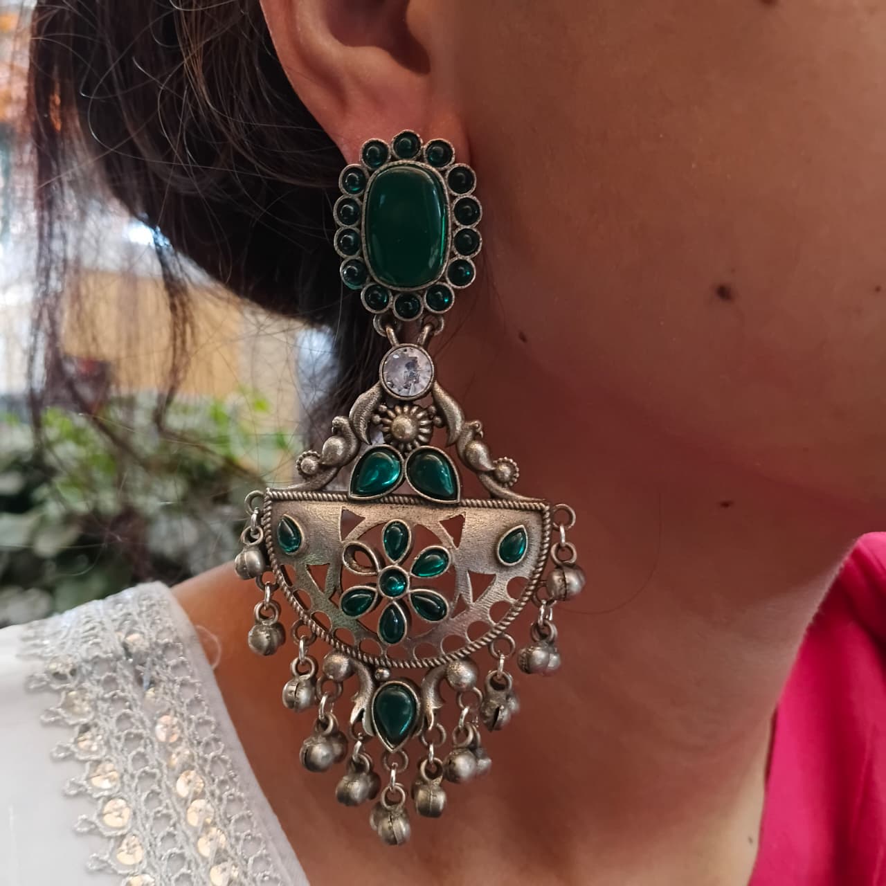 Vardhini Ghungroo Earrings