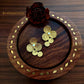 Valencia Golden Flower Earrings
