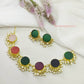 Nandini Multi Color Half Pearls Necklace Set