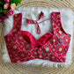 Mahira Jacquard Sleeveless Blouse