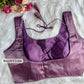 Blooming Organza Solid Color Blouse