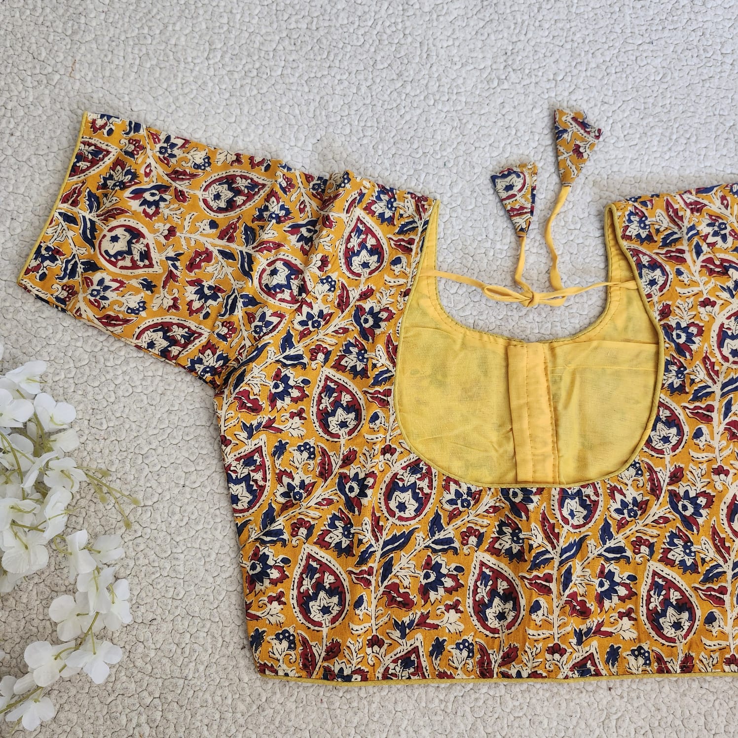 STORI Ajrakh Cotton Blouse