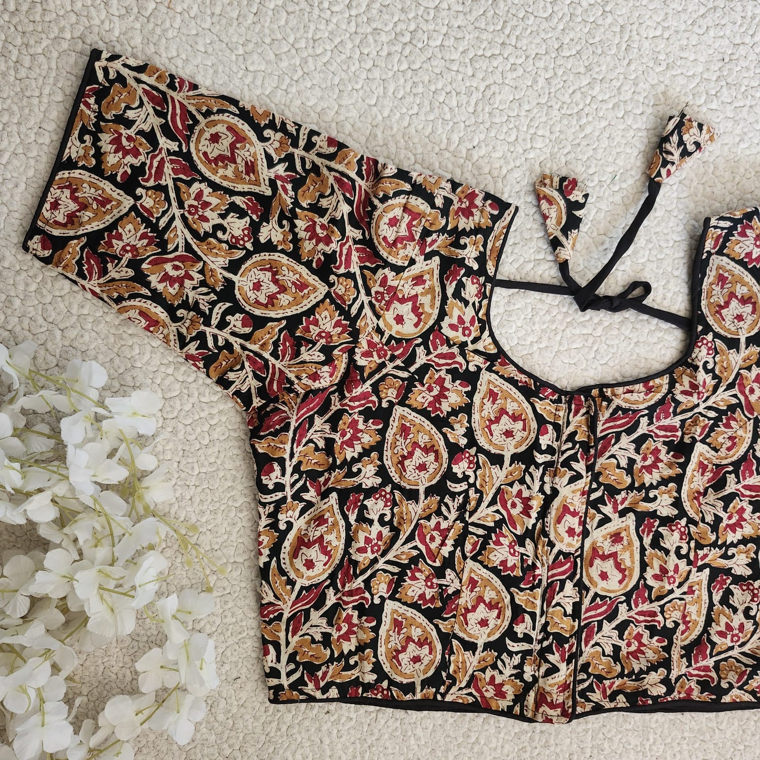 STORI Ajrakh Cotton Blouse