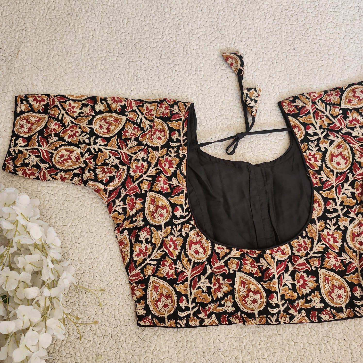 STORI Ajrakh Cotton Blouse