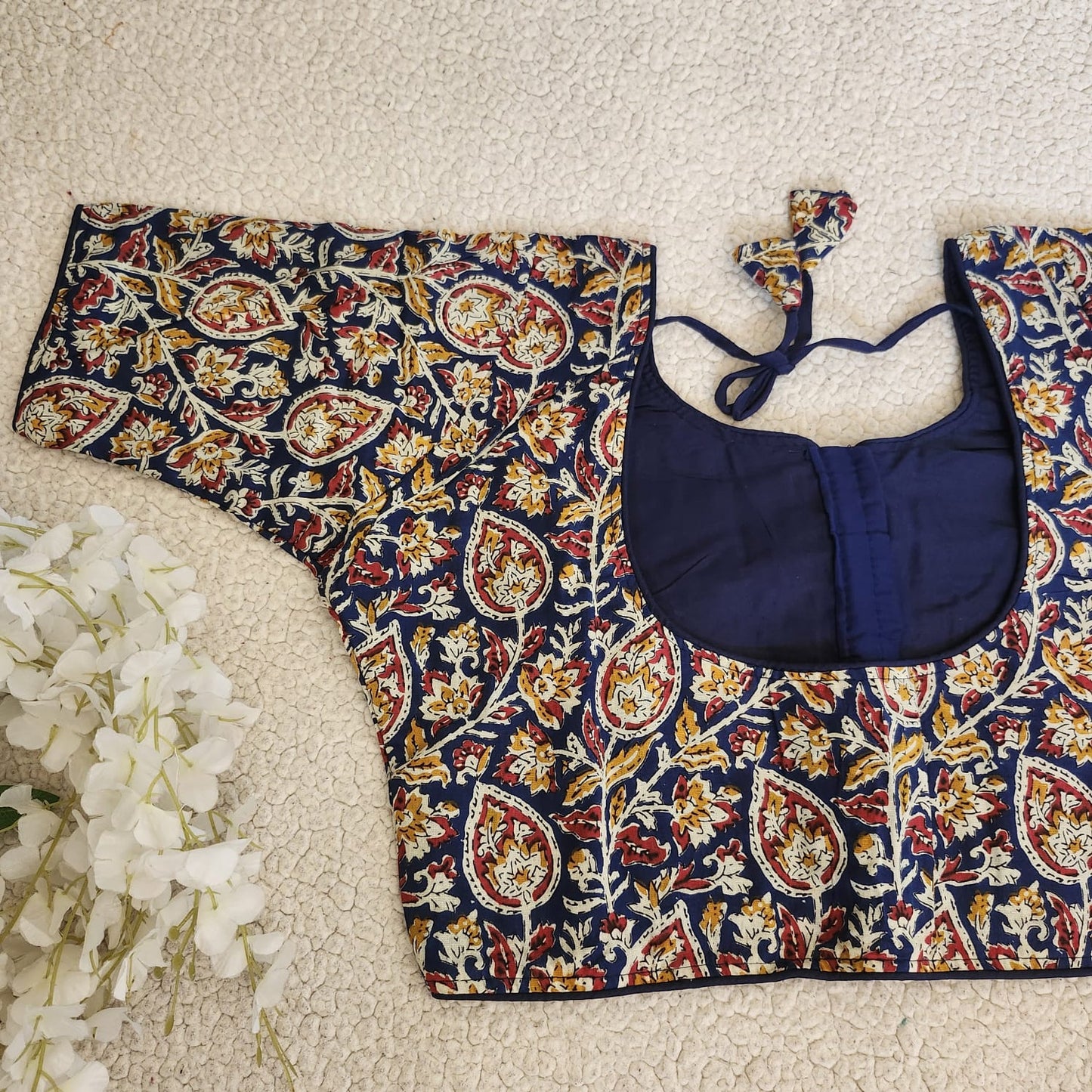 STORI Ajrakh Cotton Blouse