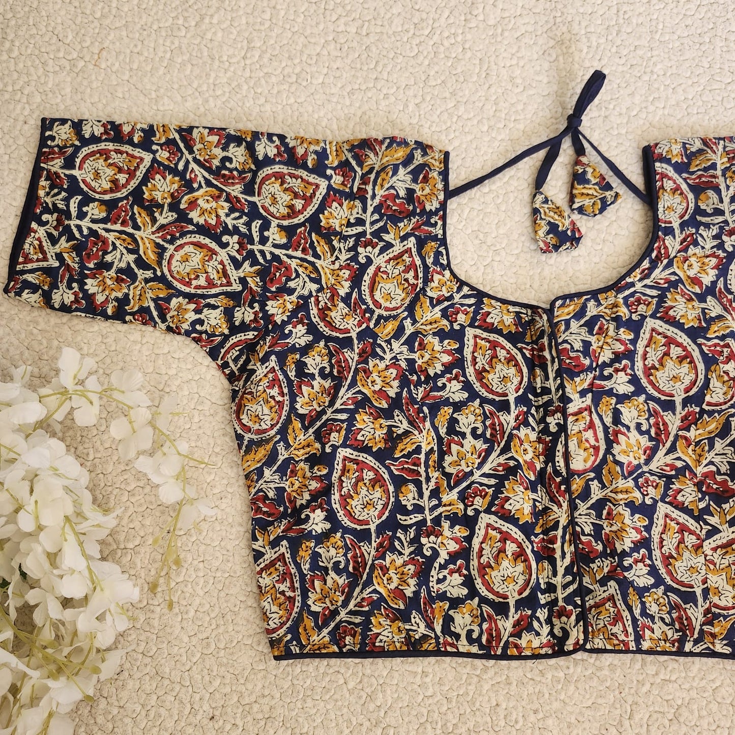 STORI Ajrakh Cotton Blouse