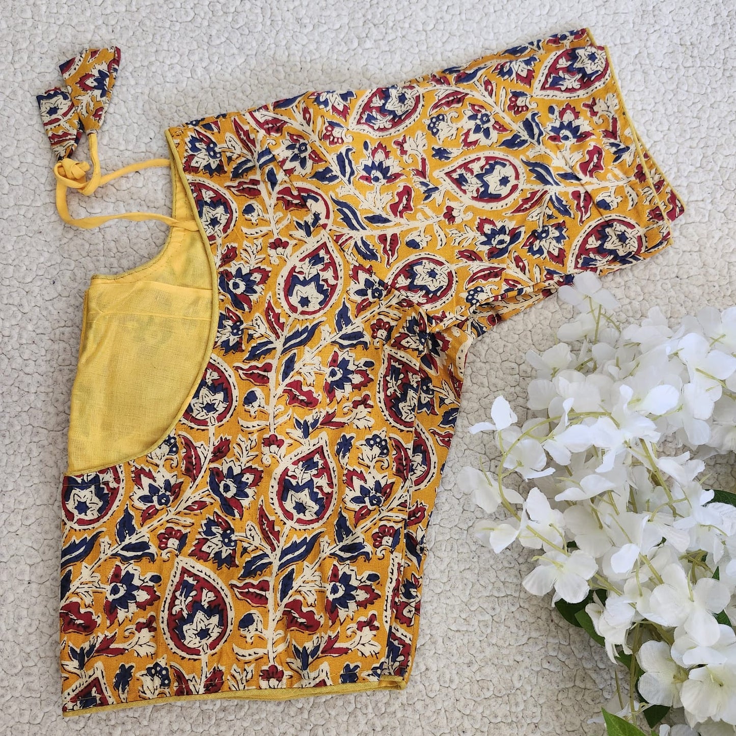 STORI Ajrakh Cotton Blouse