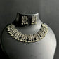 Siya Ram Necklace Set with Silver Polish