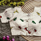 Embroidered Cambric Cotton Designer Blouse With Puffed Sleeves