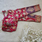 Shop Rani Pink Readymade Banarasi Long Sleeves Blouse Online - STORI