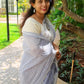 STORI Lavender Acrylic Saree