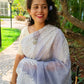 STORI Lavender Acrylic Saree