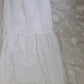 White Hand Embroidered Georgette Lucknowi Chikankari Garara