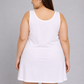 White inner slip short plus size1