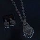 Yashaswi Monalisa Stone Oxidised Necklace Set