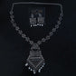 Yashaswi Monalisa Stone Oxidised Necklace Set