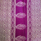 Yellow & Purple Handloom Cotton Mulmul Saree