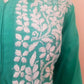 Zaarah Mint Green Handcrafted Soft Modal Cotton Chikankari Kurti