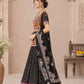 Leheriya Black Lehenga Choli Set 