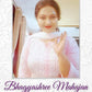 Bhagyashree Mahajan in Kaaya Baby Pink Modal Chikankari Kurti