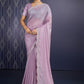 Buy Pink Partywear Sarees Online at STORI