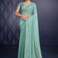 Buy Green  Partywear Sarees Online at STORI