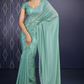 Buy Green  Partywear Sarees Online at STORI