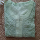 Havoka Georgette Tone-to-Tone Chikankari Kurti With Inner