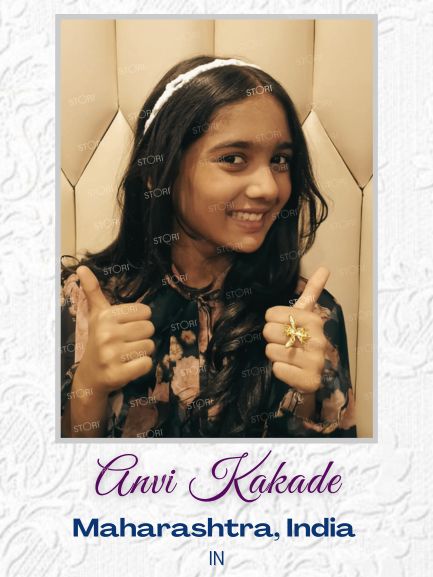 Anvi Kakade in STORI Ring