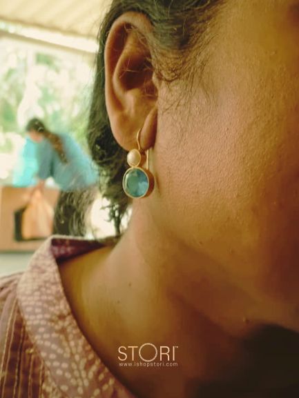 Archana Kadam in STORI Earrings
