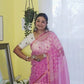 Rose Buds Embroidered Khadi Cotton Designer Blouse - Dyeable