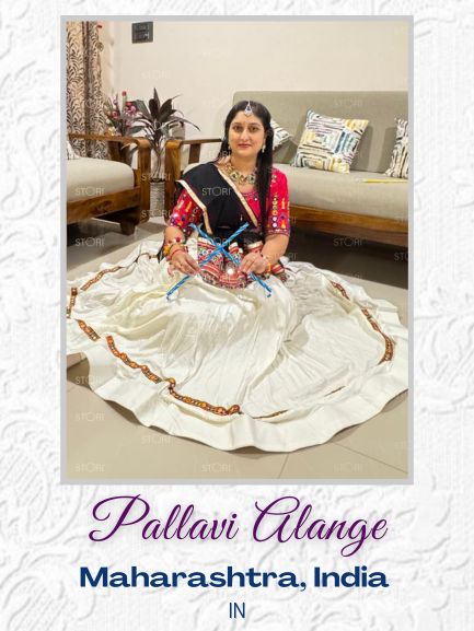 Pallavi Alange in Multicolor Navratri Blouse