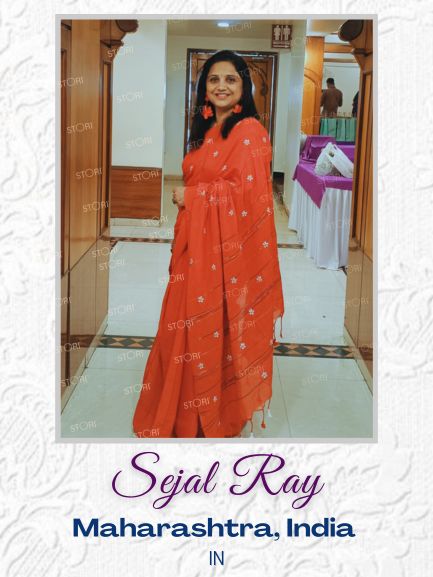 Sejal Ray in STORI Saree